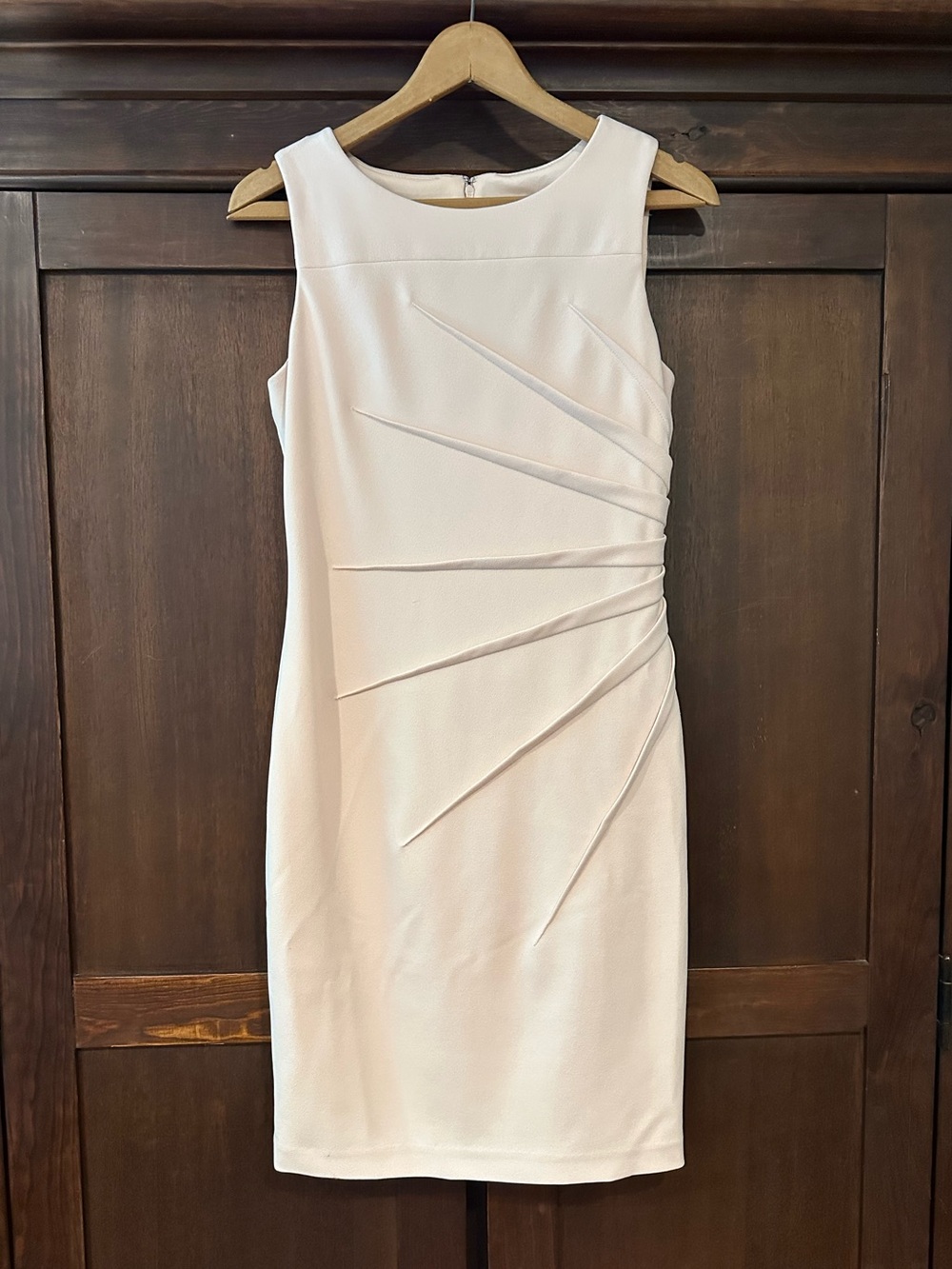 Calvin Klein • women’s peach colored midi dress